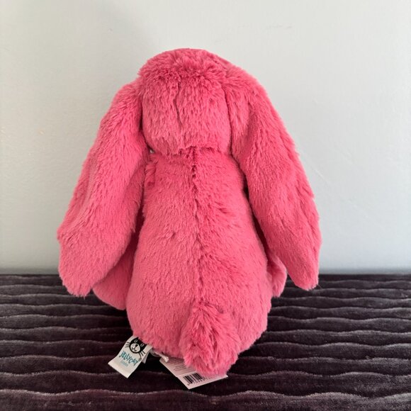 RARE Jellycat Medium Bashful Cerise Bunny BNWT - Picture 5 of 6